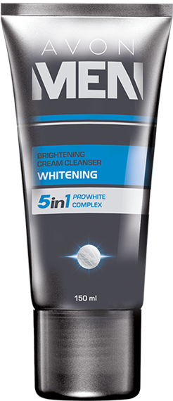 Avon For Men Brightening Cream Cleanser - Avon Mens Wash And Cream Combo (550x672), Png Download