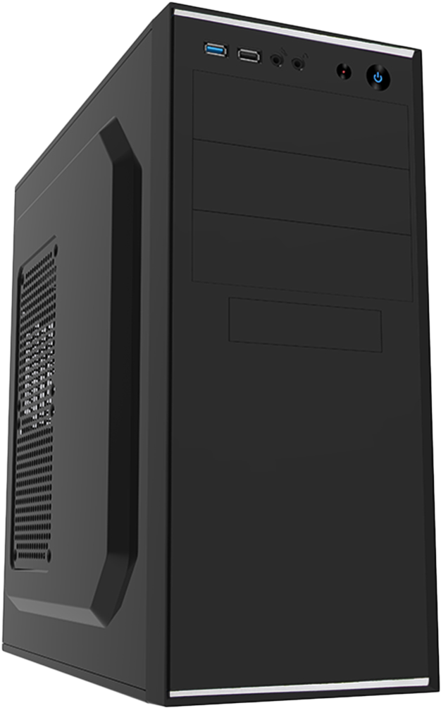 Hst Jet Stream G3930 Dual Core Multimedia Pc - Value Pc - Mesh Ryzen 3 Home Pc (1200x1200), Png Download
