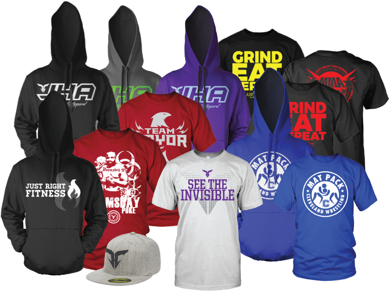 Inspired Graphic & Sports Apparel That Represents Your - Hoodie (800x660), Png Download