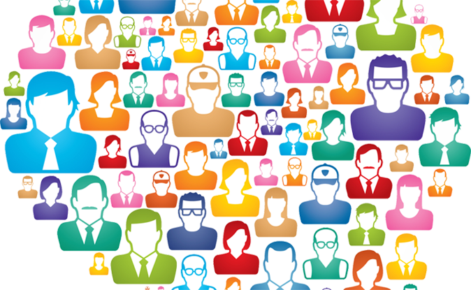 Online Reputation Management - Many Voices (674x415), Png Download