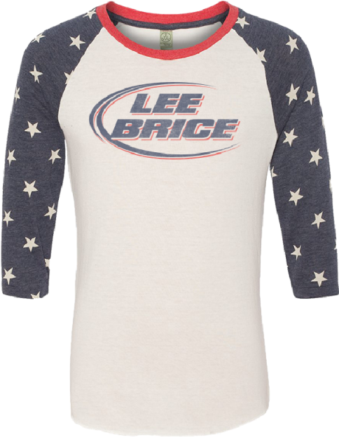 Lee Brice Stars Raglan Tee - Unisex Stars Raglan - Feel The Bern 2016 Muscle - Fitness (640x640), Png Download