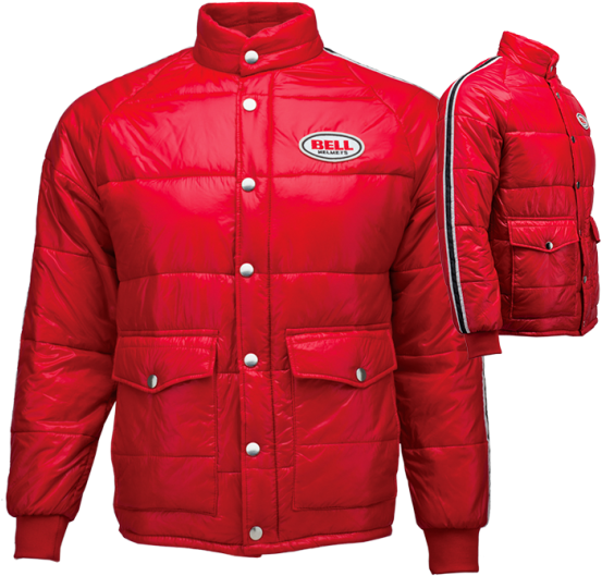 Bell Classic Puffy Jacket Red - Bell Jacket Red (600x600), Png Download