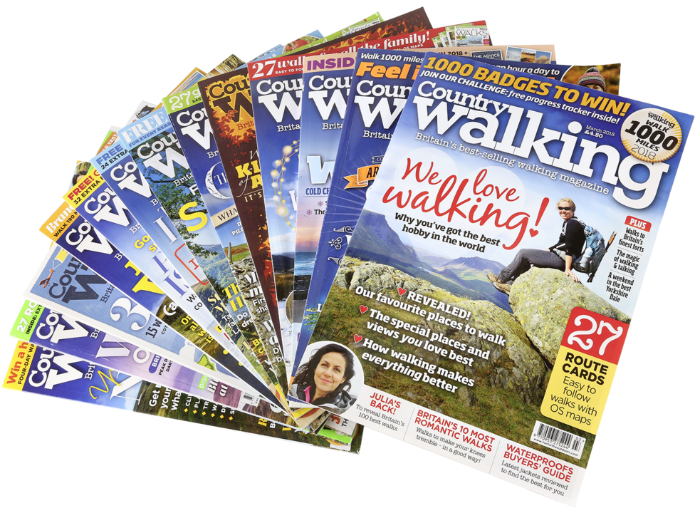 Fan Of Mags Landscape - Country Walking Magazine (1000x725), Png Download