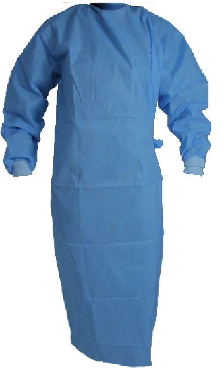 Surgical Apparel - One-piece Garment (596x842), Png Download