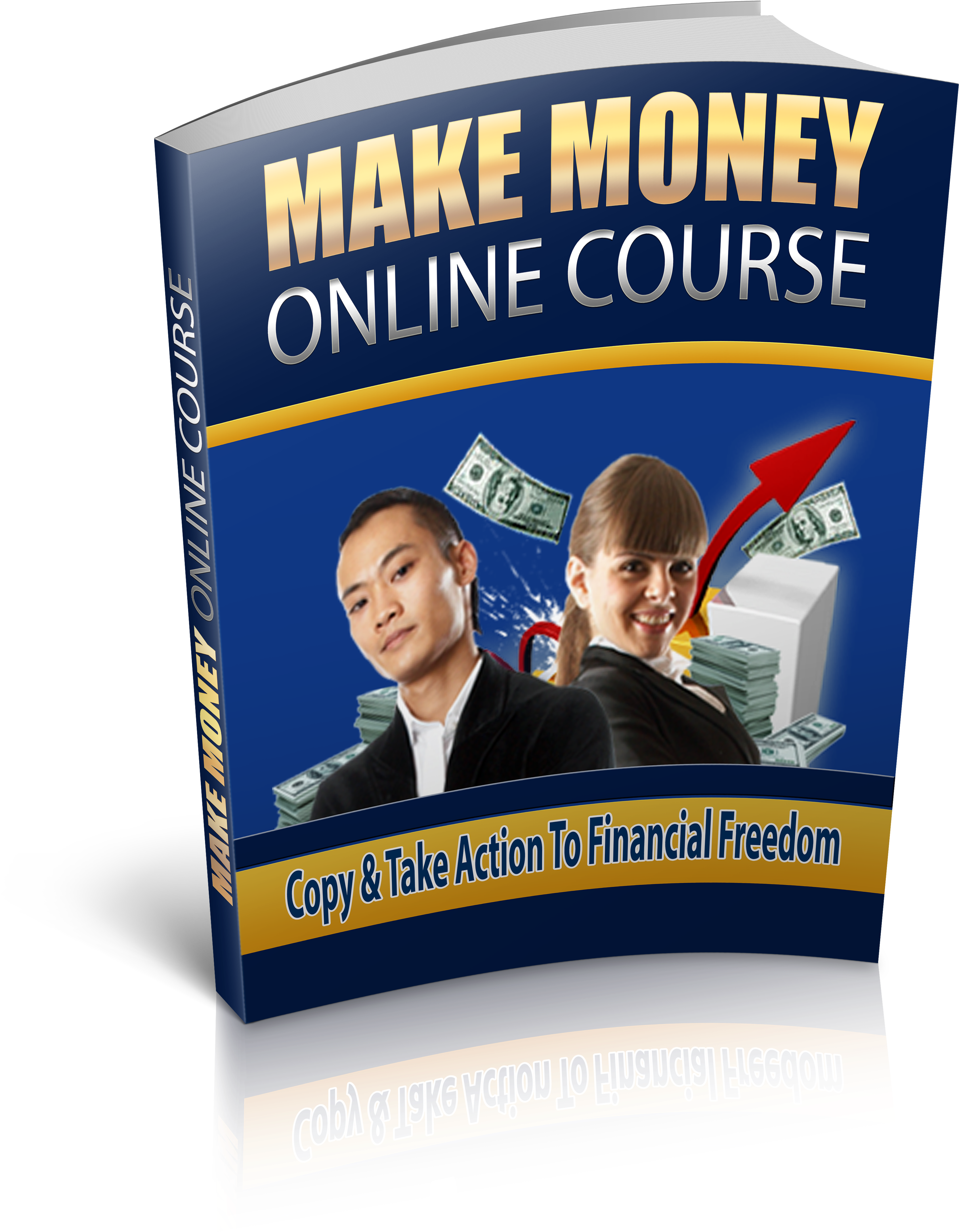 Introducing Make Money Online Course - Clip Art (4113x4610), Png Download