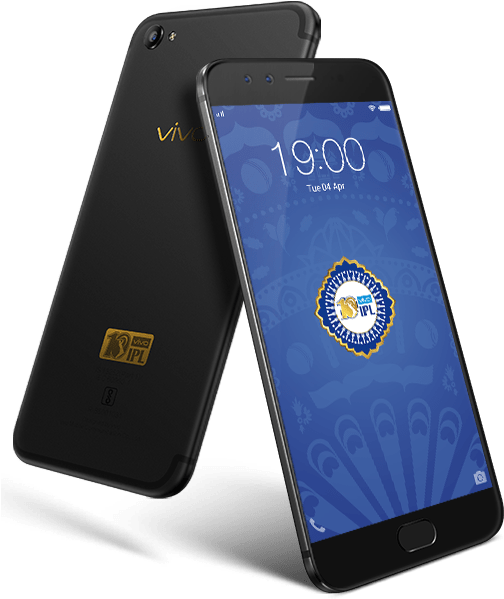 Vivo V5 Plus Ipl Limited Edition - Vivo V5 Plus Black (503x606), Png Download