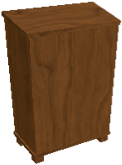 Wooden Cabinet - End Table (500x500), Png Download