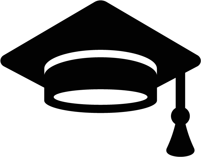 Graduation-hat - College Cap Icon (750x579), Png Download