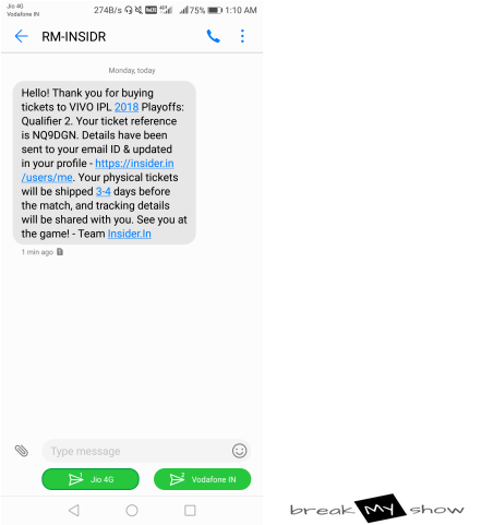 [sold Out] - Avengers Infinity War Inox Tickets (640x480), Png Download