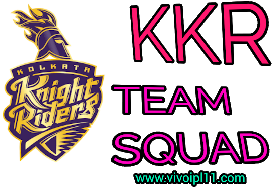 Kkr New Team 2018 Player List By Ipl Addiction - Kolkata Knight Riders New (530x398), Png Download