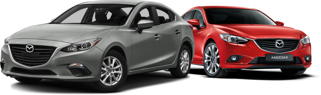 Mazda3 Car (1060x316), Png Download