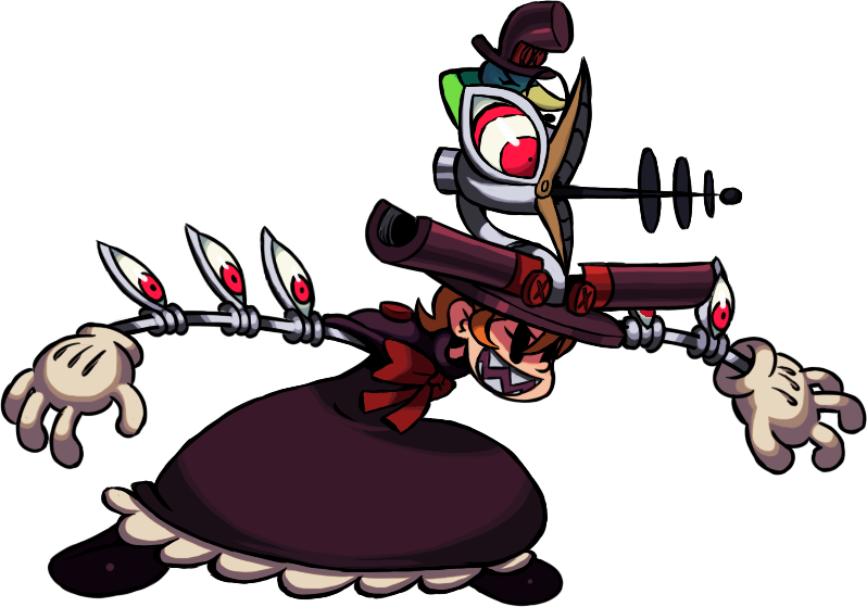Argus Laser - Skullgirls Argus (798x559), Png Download