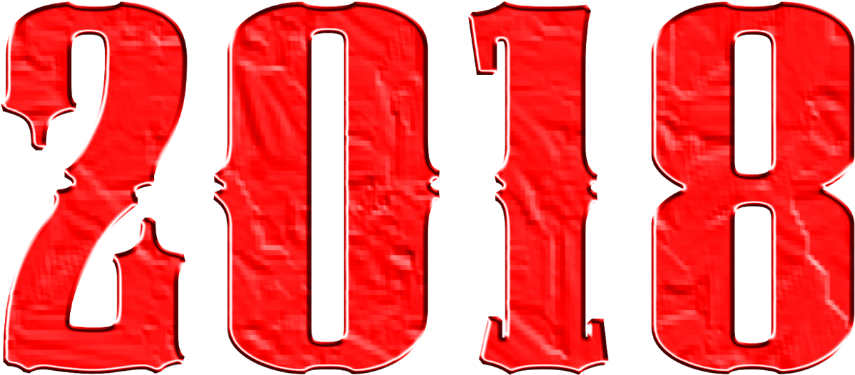 Happy Holi 2018 Wishes Image - 2018 New Year Red (1600x914), Png Download