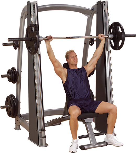 Body Solid Scb1000 Pro Clubline Counter-balanced Smith (600x600), Png Download