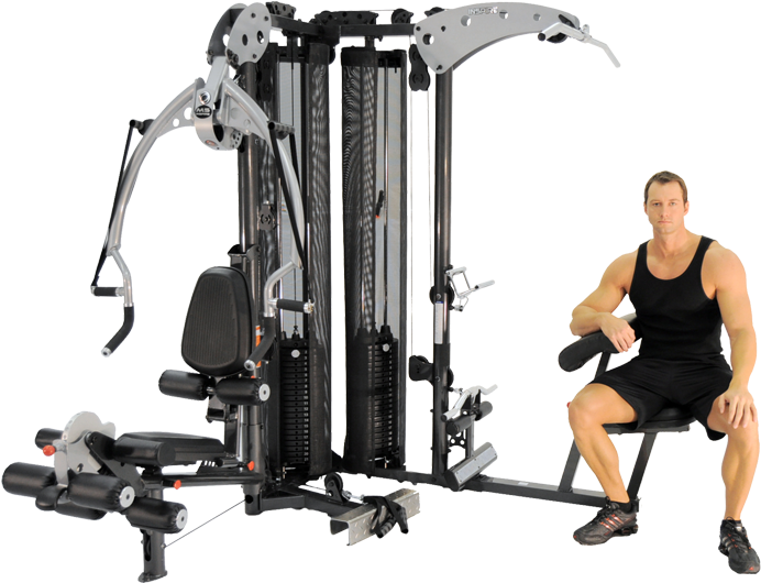 Inspire Fitness 3 Tier Dumbbell Rack - Inspire Fitness Inspire M5 Multi-station Multigym (700x700), Png Download