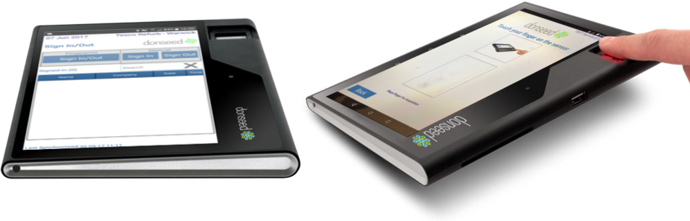 Donseed Biometric Time And Attendance Tablets - Time And Attendance (997x320), Png Download