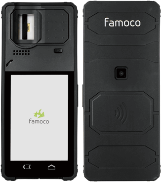 Biometric Fx100 Devices With Front And Back View - Biometrics (380x380), Png Download