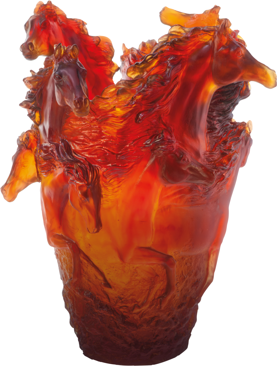 Vase Cheval Ambre 05358 Hd (1000x1786), Png Download