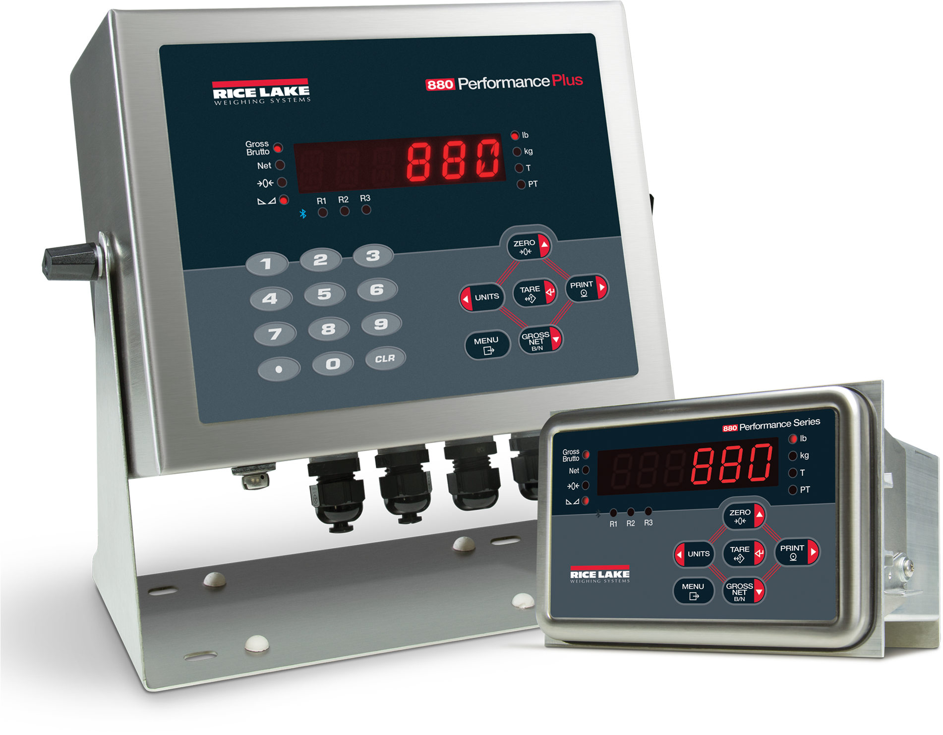 880 Performance Series Weight Indicator Controller - Electronics (2000x1786), Png Download