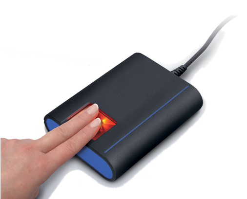 Dfr-2300 - Fingerprint Scanner (1116x408), Png Download