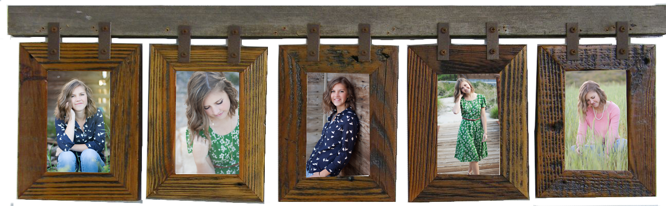 Montana Mixed Conestoga Collage Frame For / 8 X 10s - Montana (1295x401), Png Download