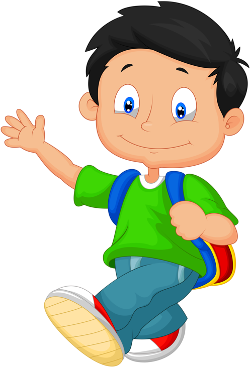 Фотки Pre Primary School, School Clipart, Starting - Schoolboy Cartoon (536x800), Png Download