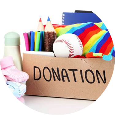 Donate Items - Donation (375x375), Png Download