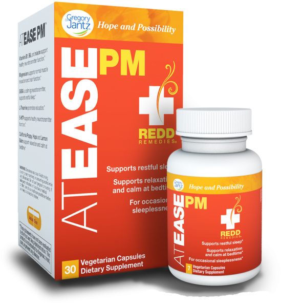 Redd Remedies At Ease Pm, 30 Capsules - Redd Remedies - At Ease Pm - 30 Vegetarian Capsules (600x600), Png Download