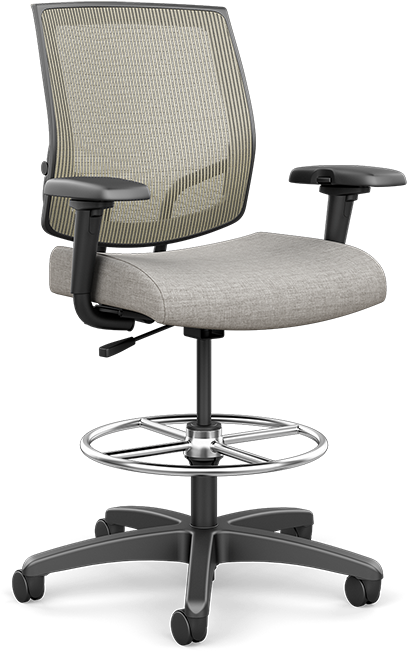 Stool - Office Chair (750x750), Png Download