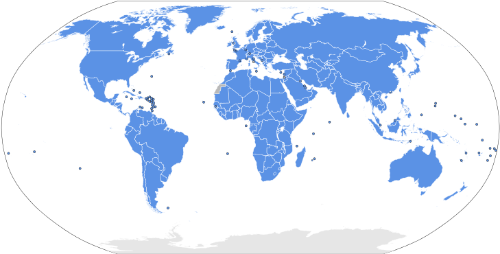 Countries Of The Word - Countries In The World That Drive (800x406), Png Download