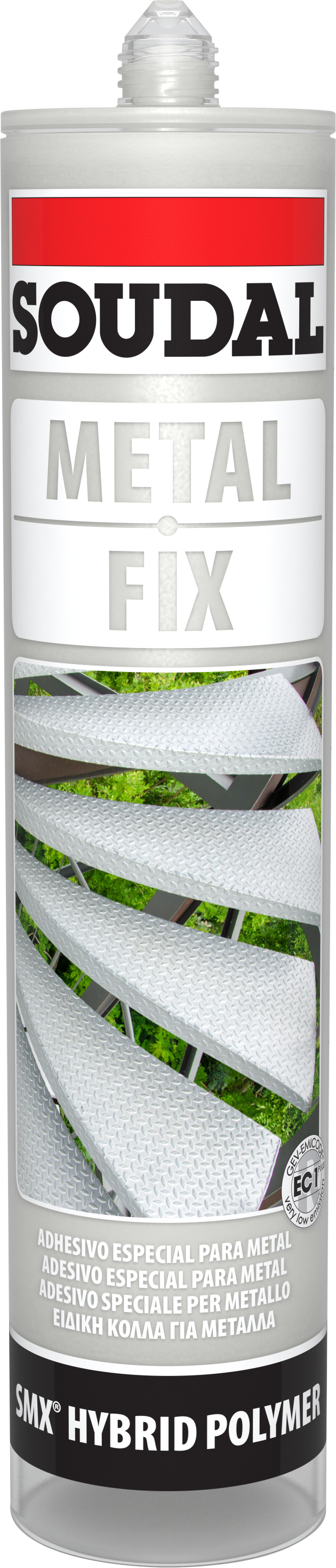 High Res Image - Soudal Metal Fix (630x2940), Png Download