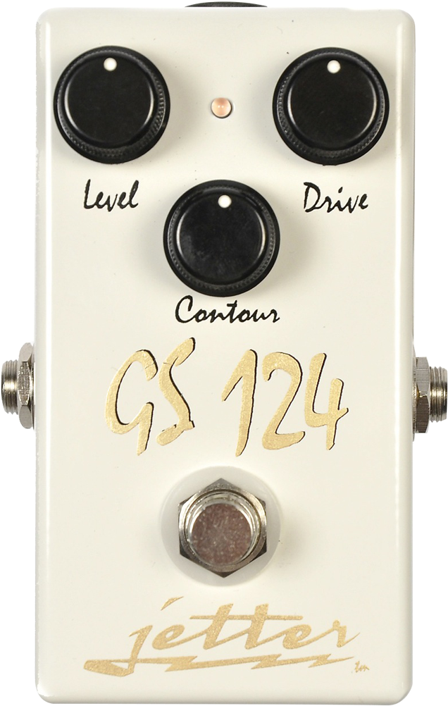 The Gs124 Produces A Wide Range Of Overdrive, - Jetter Gs124 Overdrive Pedal (650x1039), Png Download