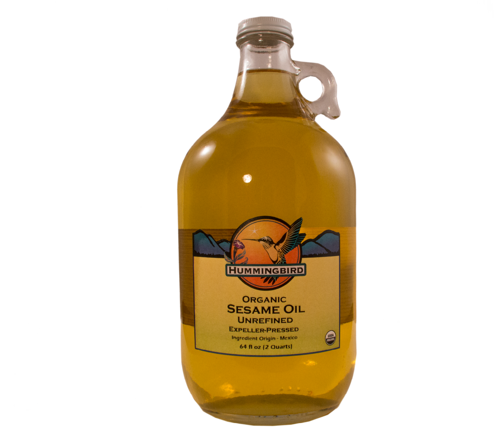 Sesame Oil Expeller Pressed Unrefined Hummingbird Wholesale - Hummingbird (2048x1463), Png Download