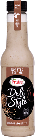 Praise Deli Style Roasted Sesame Dressing 250ml - Praise Deli Style Roasted Sesame 250ml (750x569), Png Download