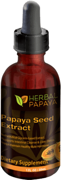Papaya Seed Extract Liquid - Herbal Papaya Papaya Blood Formula - 60 Capsules (480x600), Png Download