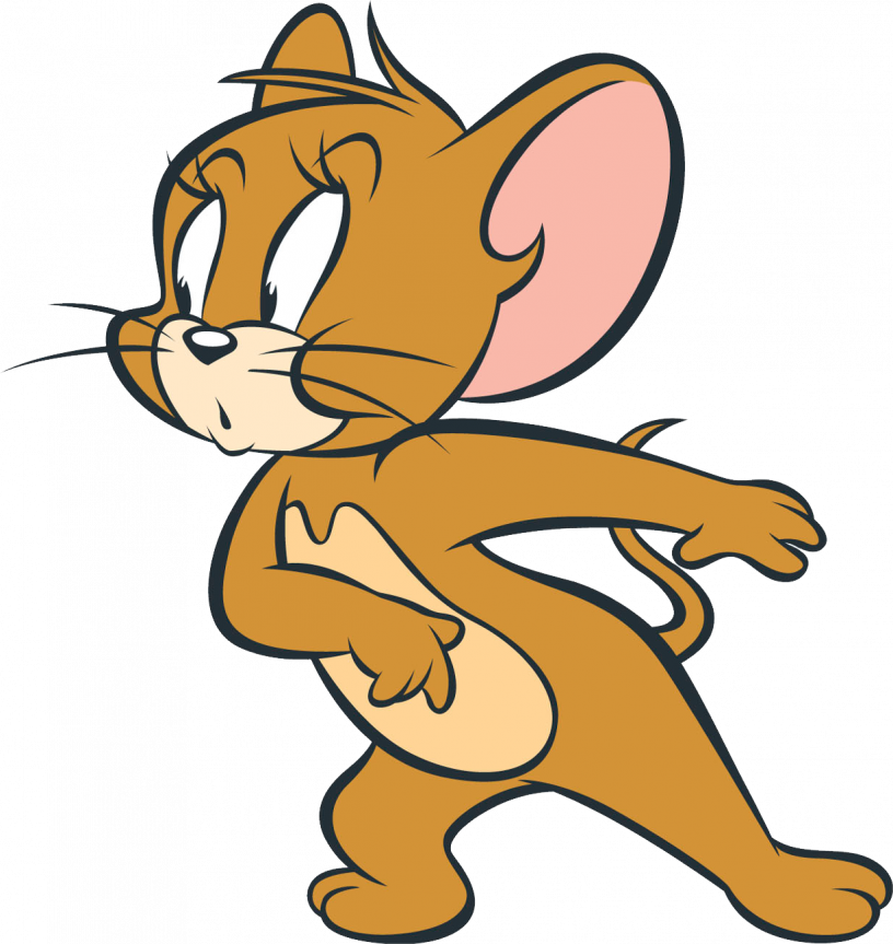 Mammal Clipart Tom Cat Nibbles Jerry Mouse Png - Jerry Mouse (816x863), Png Download