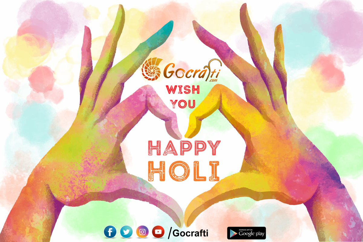 #goholi Hashtag On Twitter - Poster (1200x800), Png Download