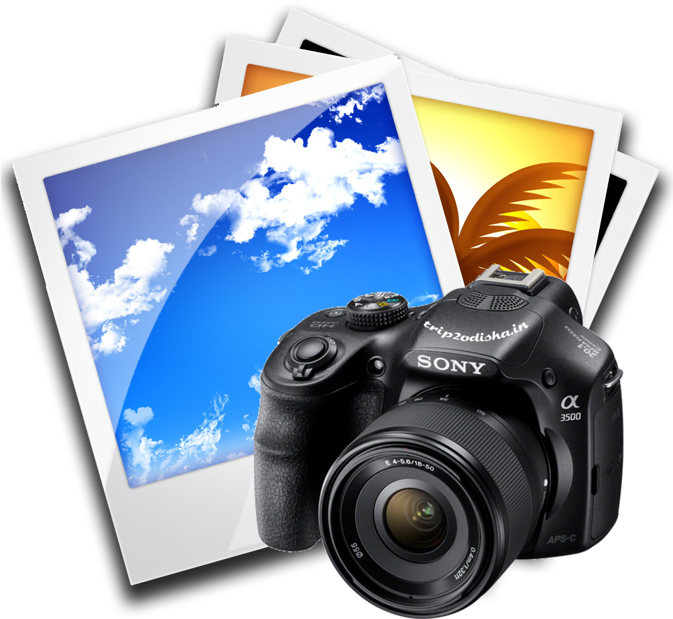 Travel, Tour, Tourist Place , Food, Map Simple Egg - Sony Ilce-3500j 20.1 Mp Dslr Camera (black) (964x912), Png Download