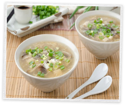 Egg Soup - - Shiitake (460x380), Png Download