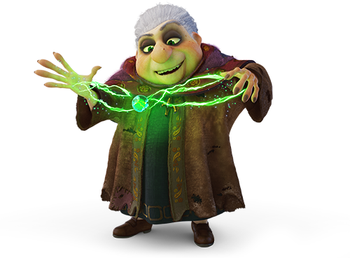 Baba Yaga - Baba Yaga Monster Family (500x369), Png Download