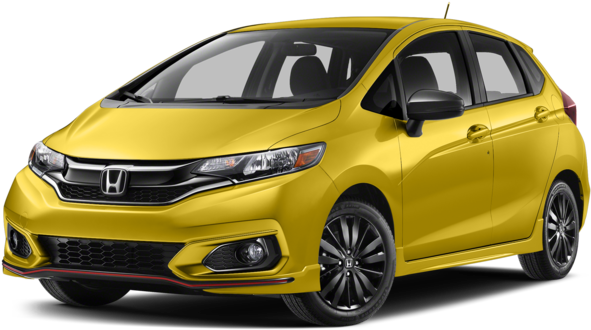 New White Orchid Pearl 2018 Honda Fit Sport With Black - 2019 Honda Fit Colors (640x480), Png Download