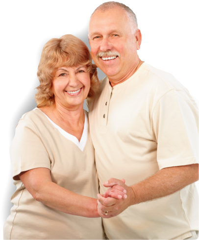 Happy Old Couples - Family (714x560), Png Download