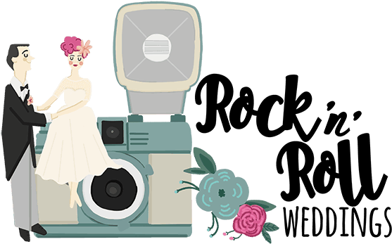 Rock'n'roll Weddings - Wedding (600x392), Png Download