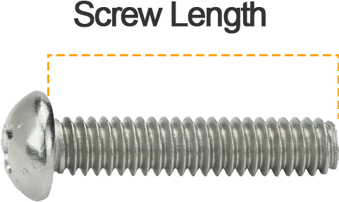 For Fasteners Where The Head Usually Sits Above The - Thumb Screw (480x328), Png Download
