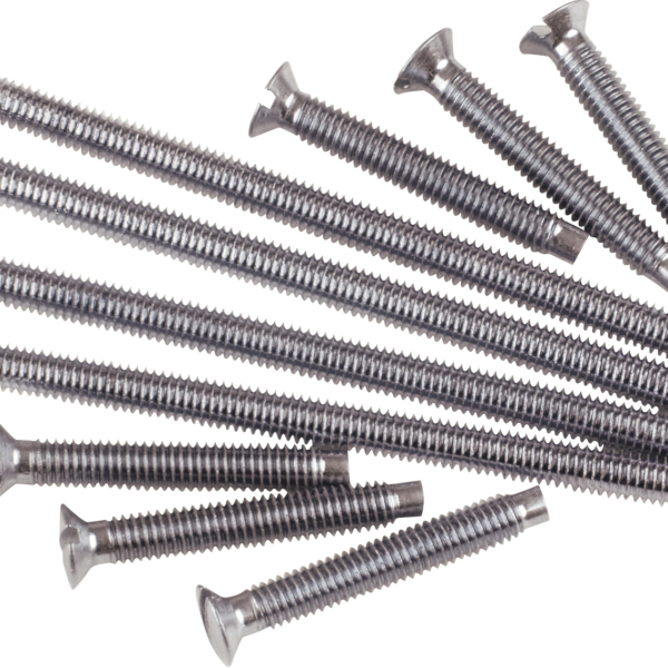 5 X 75mm Round Head Screw Steel - Screw (600x600), Png Download