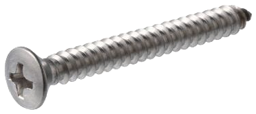 #10 X 1 Phillips Drive Oval Head Self-tapping Screw - Screw (500x500), Png Download