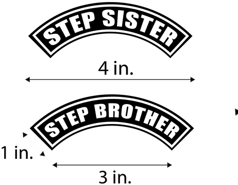Wear Your Small Step Brother Patch Proudly And Let - Sibling (498x403), Png Download
