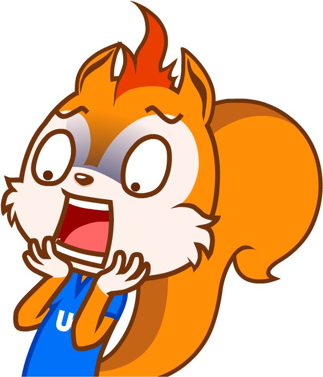Uc Browser On Twitter - Cartoon (1000x1000), Png Download