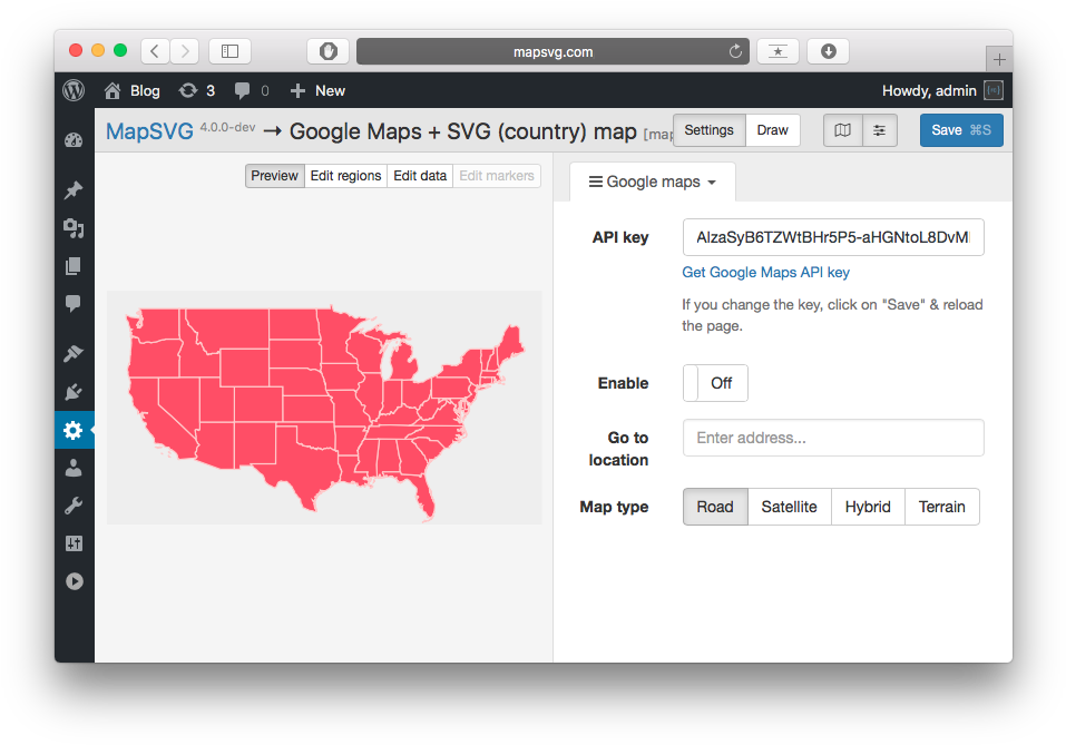 Google Maps With Svg Map Overlay - Minerals Yearbook 2007: Area Reports: Domestic (972x680), Png Download