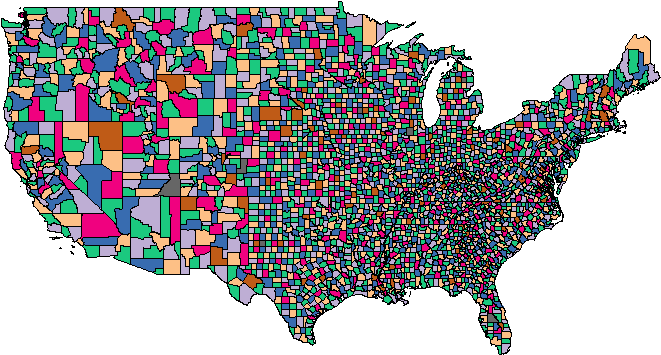 Data Unbound - Usa Map Democrats Republicans (1365x730), Png Download